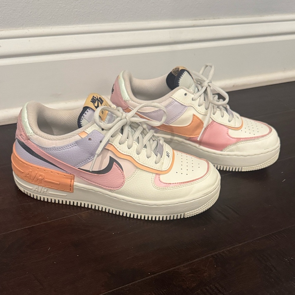 Nike Air Force 1 -orange chalk and pink glaze